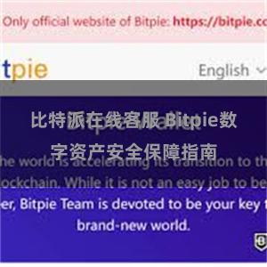 比特派在线客服 Bitpie数字资产安全保障指南