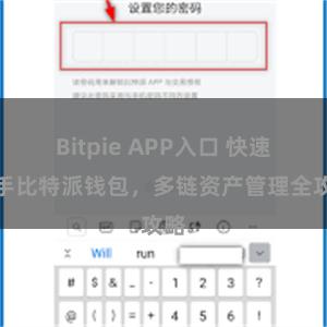 Bitpie APP入口 快速上手比特派钱包，多链资产管理全攻略