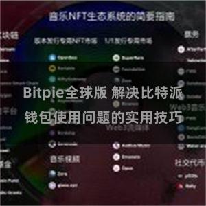 Bitpie全球版 解决比特派钱包使用问题的实用技巧