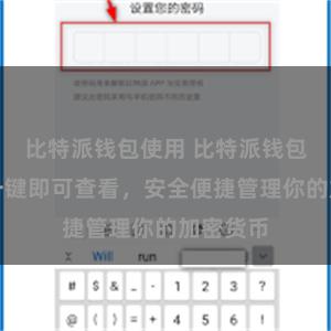 比特派钱包使用 比特派钱包地址：一键即可查看，安全便捷管理你的加密货币
