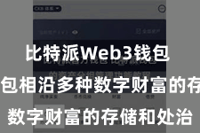 比特派Web3钱包  比特派钱包相沿多种数字财富的存储和处治